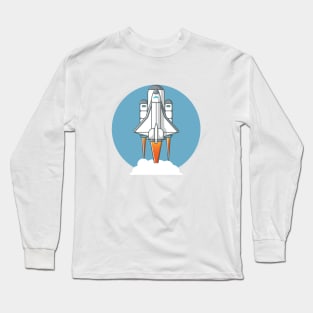 astronaut rocket Long Sleeve T-Shirt